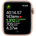Apple Watch Series 5 GPS, 44mm Gold Aluminium Case with Pink Sand Sport Band - S/M &amp; M/L_620946089