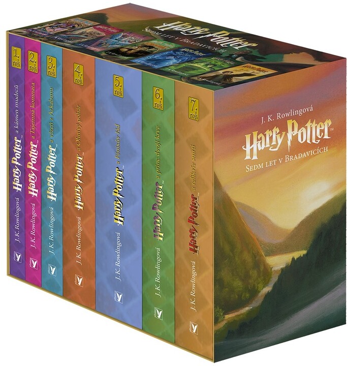 Kniha Harry Potter box 1-7_1007931312