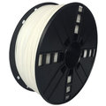 Gembird tisková struna (filament), flexibilní, 1,75mm, 1kg, bílá