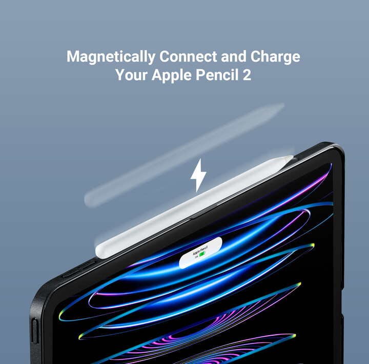 Pitaka ochranný kryt MagEZ 2 pro Apple iPad Pro 12.9&quot; 2022/2021, černá/šedá_746799580