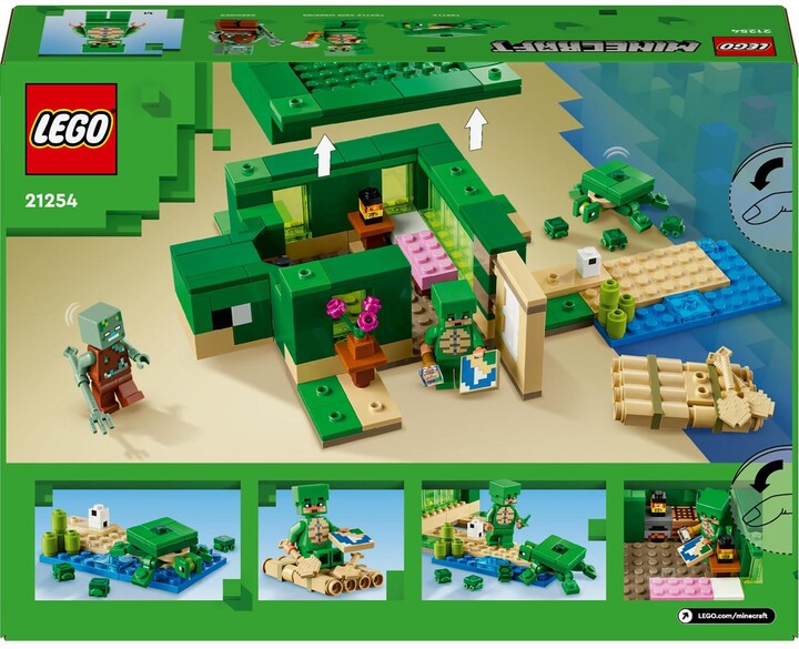LEGO® Minecraft® 21254 Želví domek na pláži_1430505309