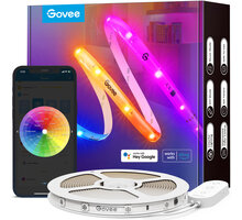Govee WiFi Smart PRO LED pásek RGBIC, 10m - extra odolný H619C