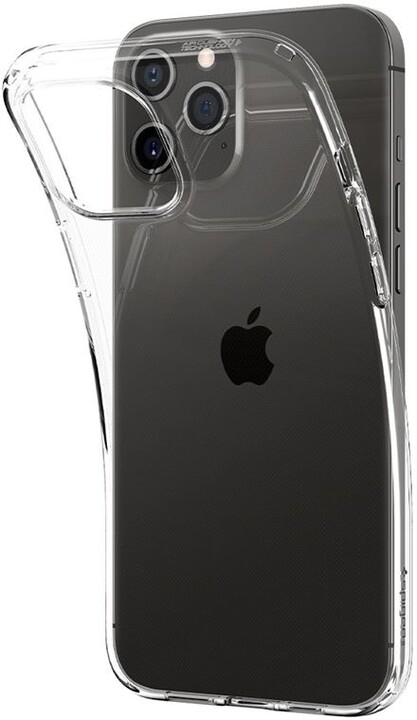 Spigen ochranný kryt Liquid Crystal pro iPhone 12/12 Pro, transparentní_957264907