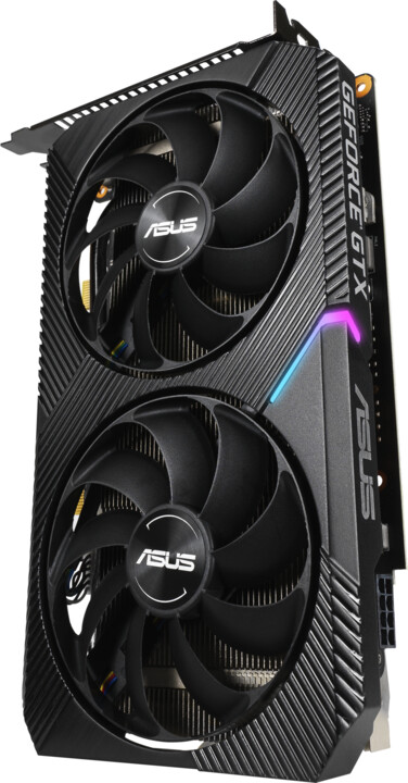 ASUS GeForce DUAL-GTX1660S-O6G-MINI, 6GB GDDR6_535019506