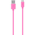 Belkin Mixit USB/microB, 2m, růžová