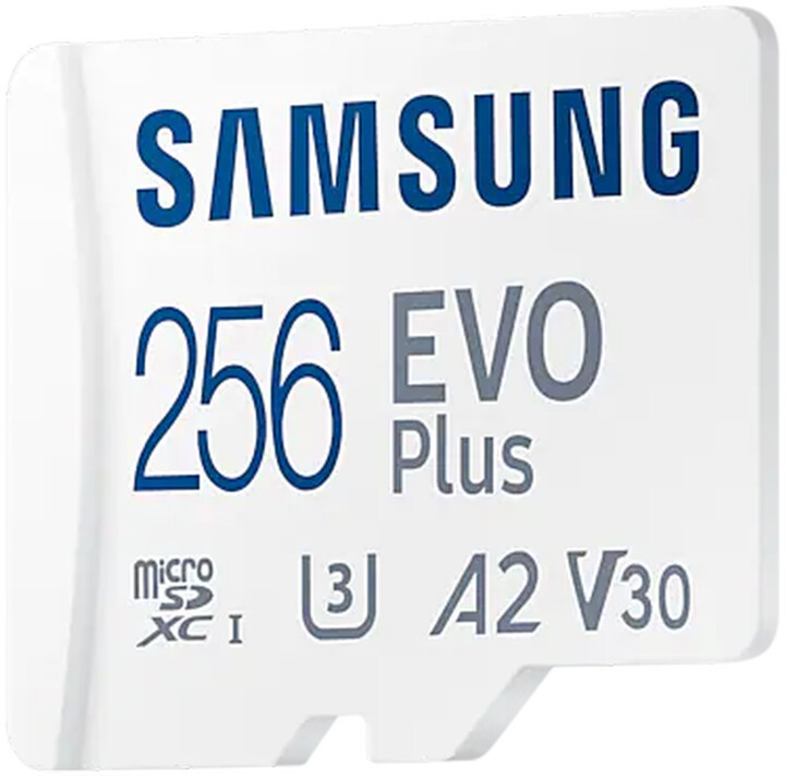 Samsung EVO Plus SDXC 256GB UHS-I (Class 10) + adaptér_1003177364