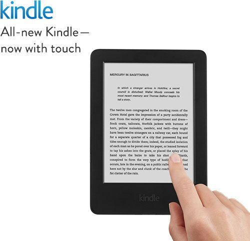 Amazon Kindle 6 Touch, černý - SPONZOROVANÁ VERZE_931562396