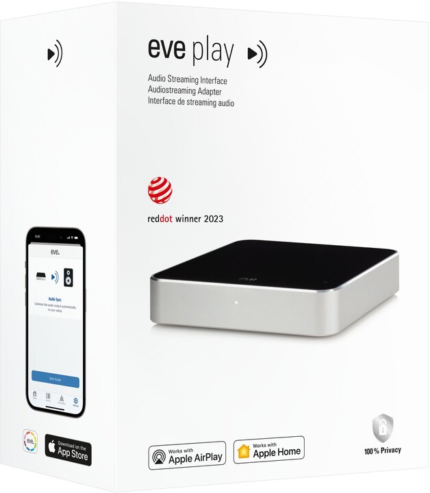 Eve Play Audio Streaming Interface AppleHome_582424379