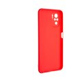 FIXED pogumovaný kryt Story pro Xiaomi Redmi Note 10/Note 10S, červená