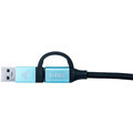 i-tec propojovací kabel USB-C/USB-C s integrovaným adaptérem USB 3.0_1154220744