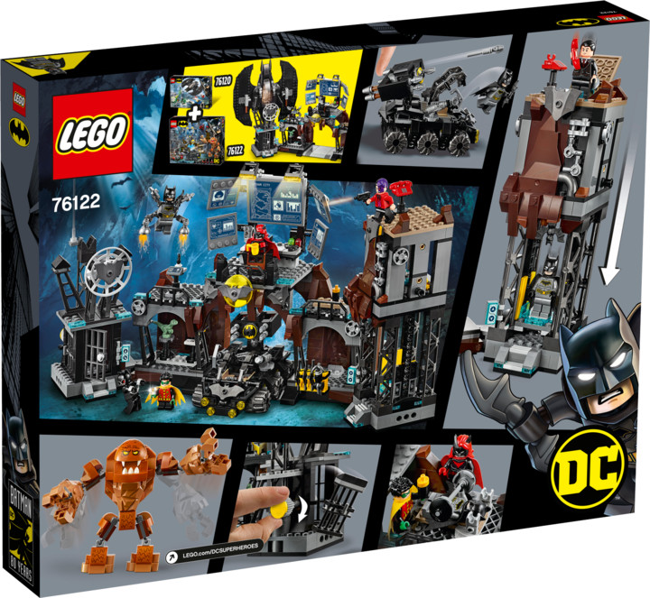 LEGO® DC Comics Super Heroes 76122 Clayface útočí na Batmanovu jeskyni_584168534