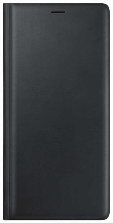 Samsung Galaxy Note 9 kožené flipové pouzdro, černé_1522276518
