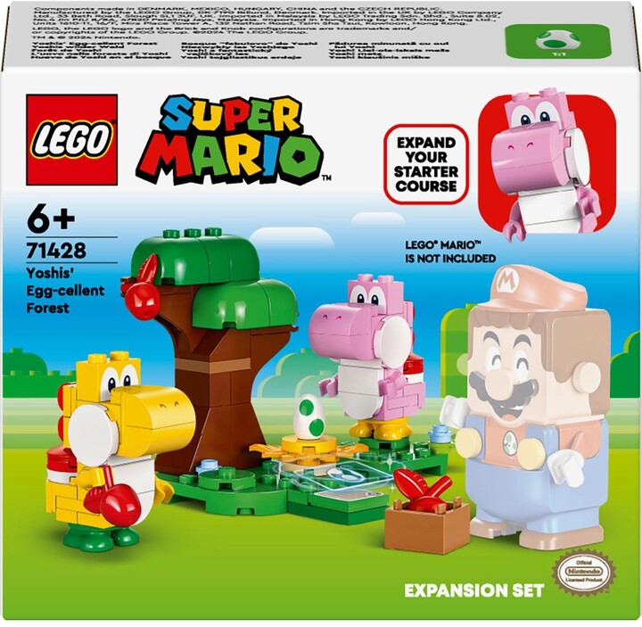 LEGO® Super Mario™ 71428 Yoshi a fantastický vajíčkový les – rozšiřující set_830835405