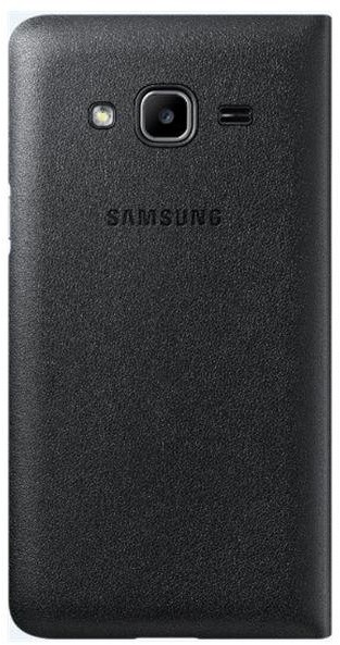 Samsung flipové s kapsou pro Galaxy J3, černé_1169552772
