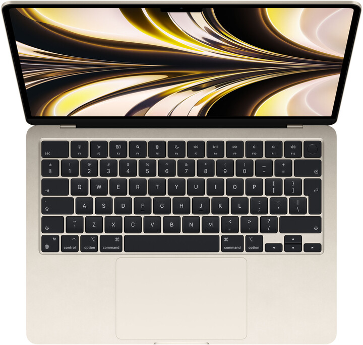 Apple MacBook Air 13, M2 8-core, 8GB, 256GB, 8-core GPU, hvězdně bílá (M2, 2022)_572379179