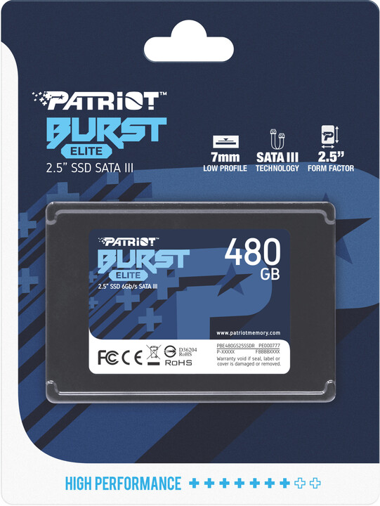 Patriot Burst Elite, 2,5" - 480GB_295314285