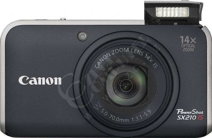 Canon PowerShot SX210, černá_2043920808