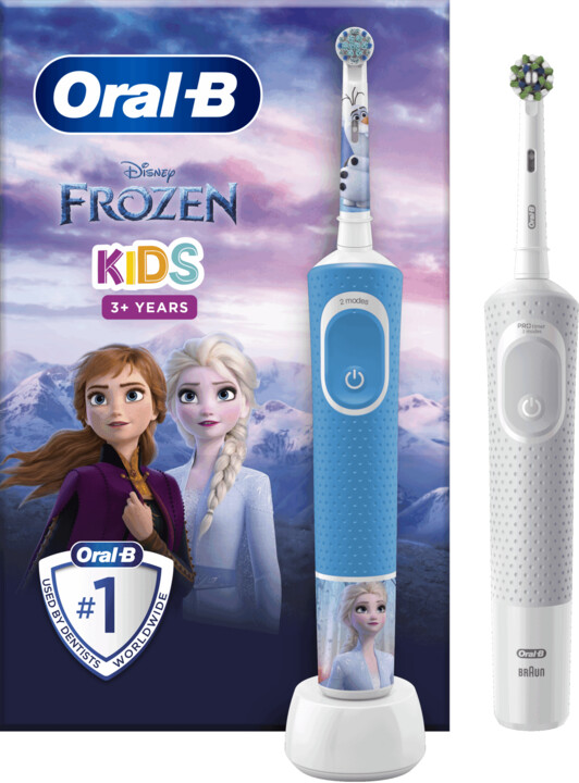 Oral-B Family Edice Vitality PRO D103 Cross Action White + Vitality Kids D100 Frozen_96434423