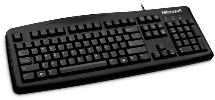Microsoft Wired Keyboard 200, CZ_87024943