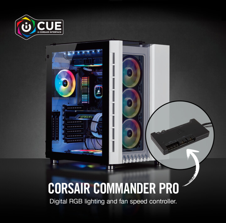 Corsair iCUE Commander PRO Smart RGB Lighting and Fan Speed Controller_178606901