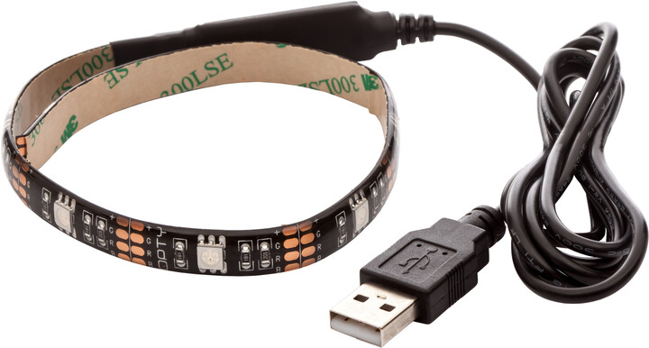 OPTY USB LED pás 30cm, RGB, integrovaný ovladač_575981812