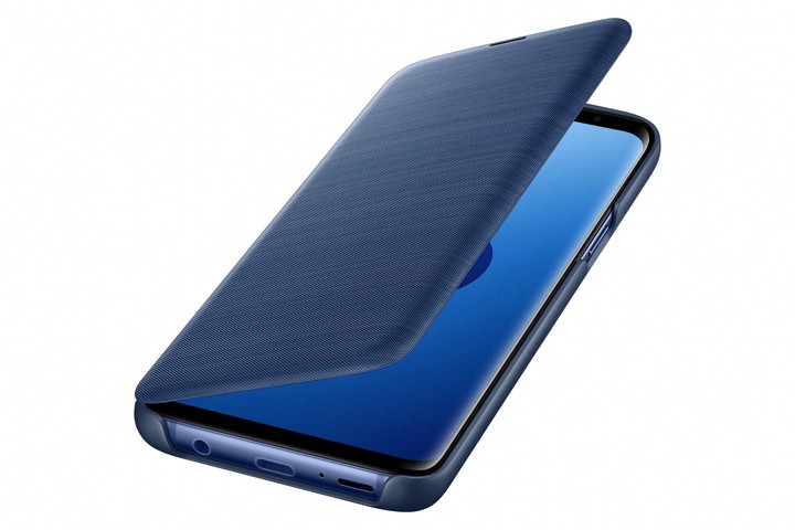 Samsung flipové pouzdro LED View pro Samsung Galaxy S9, modré_1925483822