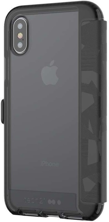 Tech21 Evo Wallet case for iPhone X, černá_1697887157