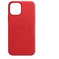 Apple kožený kryt s MagSafe pro iPhone 12 mini, (PRODUCT)RED - červená
