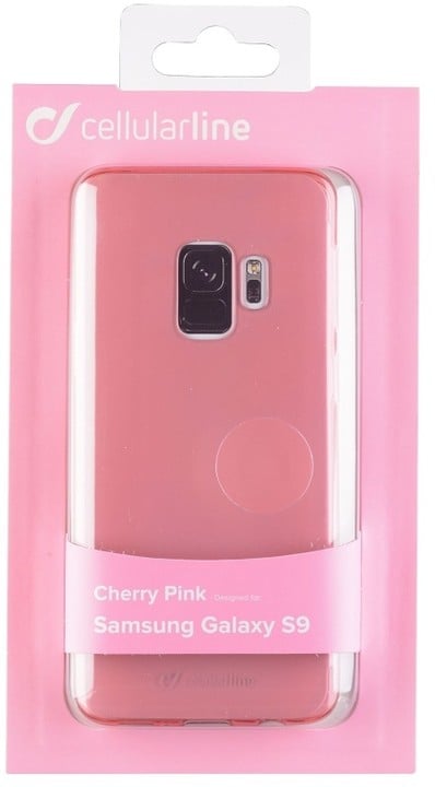 CellularLine barevné gelové pouzdro COLOR pro Samsung Galaxy S9, růžové_905257524