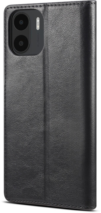 Lenuo Leather flipové pouzdro pro Xiaomi Redmi A1, černá_829013157