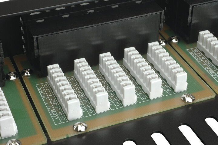Solarix ISDN panel 50 x RJ45 1U SX50-ISDN-BK, černá