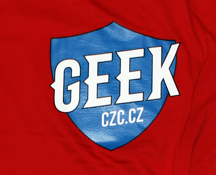 Bonus tričko GEEK pánské - modrá, M_1790352540