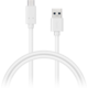 CONNECT IT Wirez USB-C (Type C) - USB, bílý, 2 m