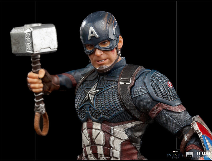 Figurka Iron Studios The Infinity Saga - Captain America Ultimate BDS Art Scale, 1/10_1671397422