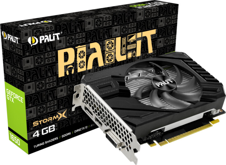 PALiT GeForce GTX 1650 StormX D6, 4GB GDDR6_951144167