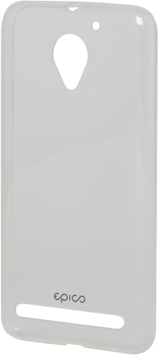 EPICO Pružný plastový kryt pro Lenovo C2 Power RONNY GLOSS - bílý transparentní_1835305786