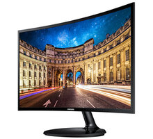 Samsung C24F390F - LED monitor 24" Sluchátka TECHNAXX BT-X57, černá v hodnotě 449 Kč + O2 TV HBO a Sport Pack na dva měsíce