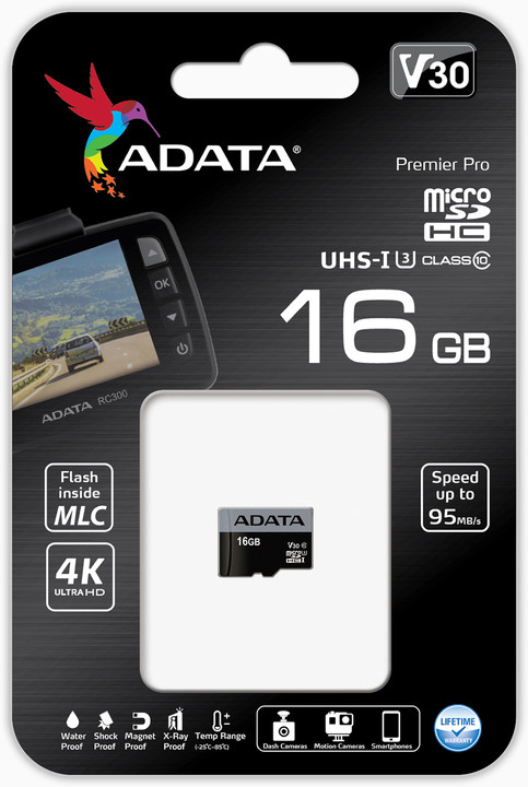 ADATA Micro SDHC Premier Pro 16GB 95MB/s UHS-I U3_658377524