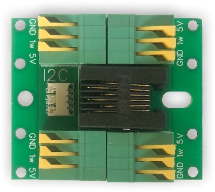 Tinycontrol LANKON-062 splitter kabelový, 4x svorkovnice, 1x RJ12, 1x l2C, pro DS18B20, LAN ovladač_2038242538