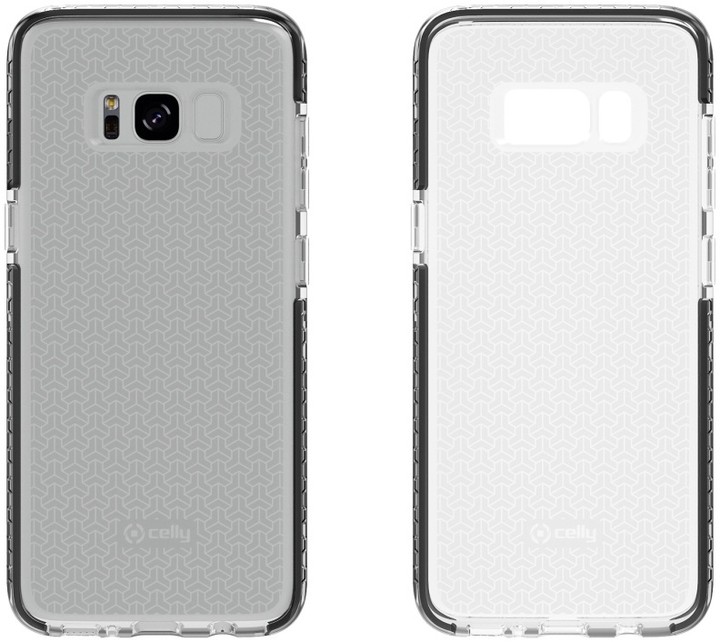 CELLY Hexagon Zadní kryt pro Samsung Galaxy S8, černý_2079053907