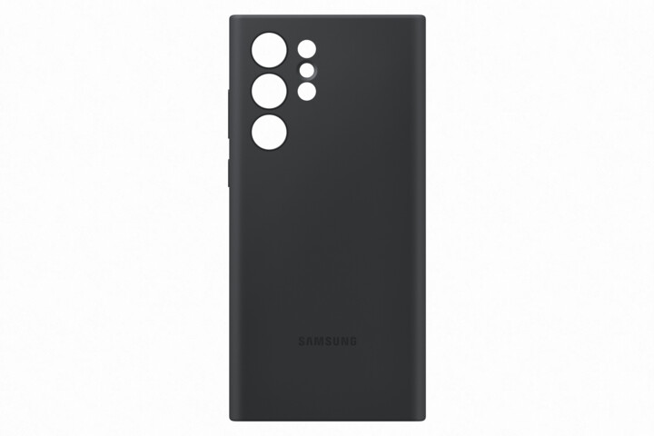 Samsung silikonový zadní kryt pro Galaxy S22 Ultra, černá_453816552