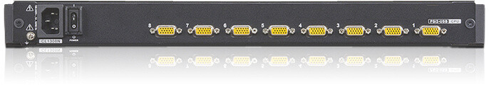 ATEN CL1308N - 8-portový KVM switch (USB i PS/2, VGA), 19&quot; LCD, US klávesnice_521862543