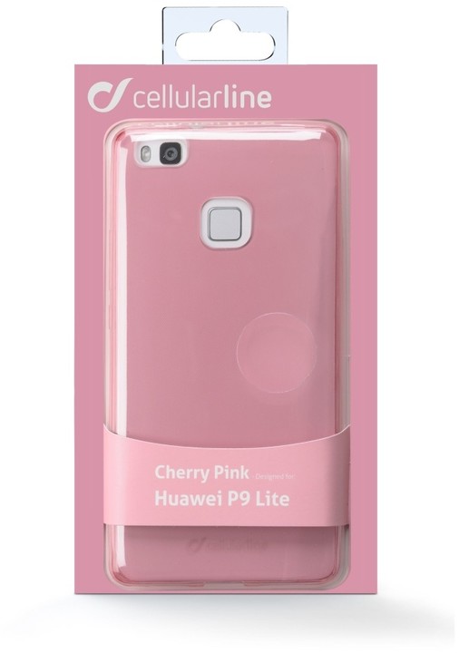 CellularLine COLOR barevné gelové pouzdro pro Huawei P9 Lite, růžové_628625637