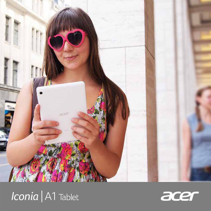 Acer Iconia Tab A1-811, 16GB, bílá_27204092