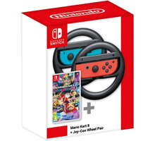 Mario Kart 8 Deluxe (SWITCH) + Joy-Con Wheel Pair_1696864834