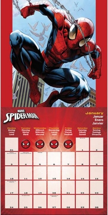 Kalendář 2022 - Marvel Spider-Man_535373398