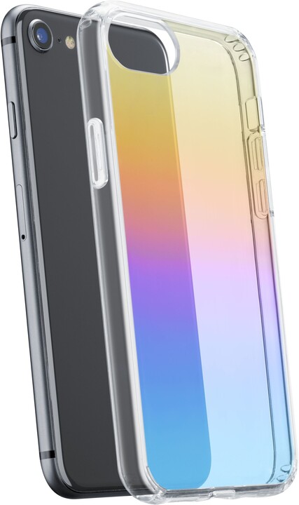 Cellularline ochranný kryt Prisma pro iPhone 6/7/8/SE(2020), duhová/transparentní_519584415