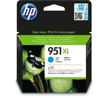 HP CN046AE, cyan, č. 951XL – ušetřete až 50 % oproti standardní náplni