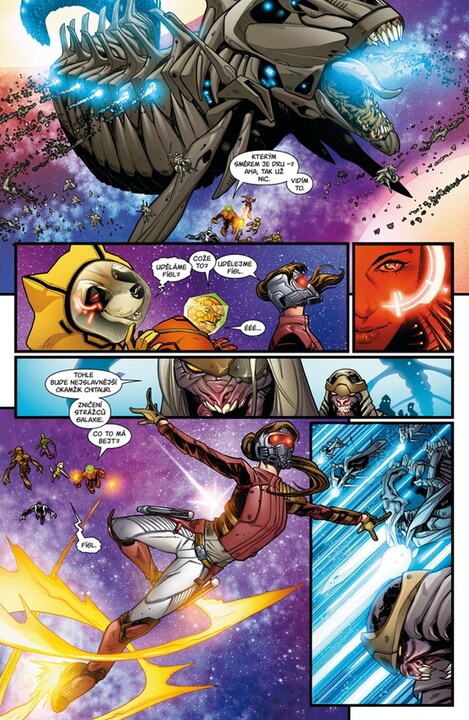 Komiks Strážci galaxie - Noví Strážci 1: Císař Quill