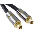 PremiumCord optický audio kabel Toslink, 1m